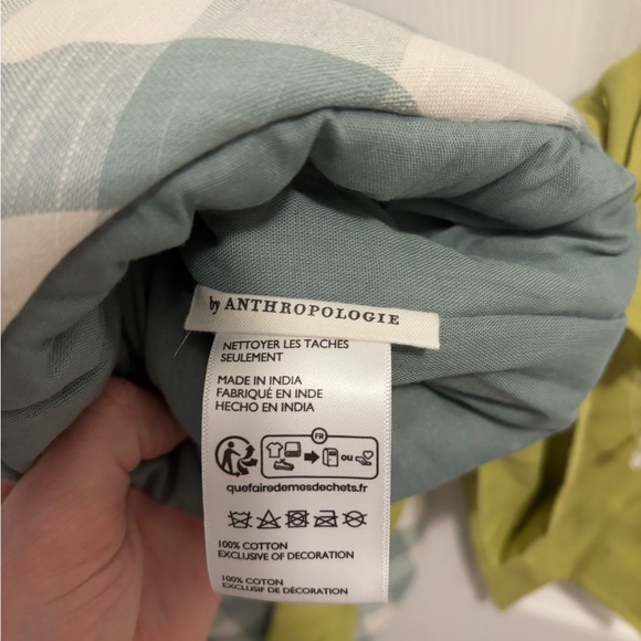 Anthropologie Gingham Bow Stocking - Picture 4 of 4